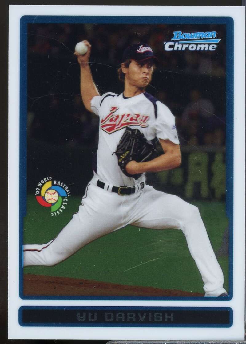 Yu Darvish Rookie Card 2009 Bowman Chrome WBC Prospects #BCW1  Image 1