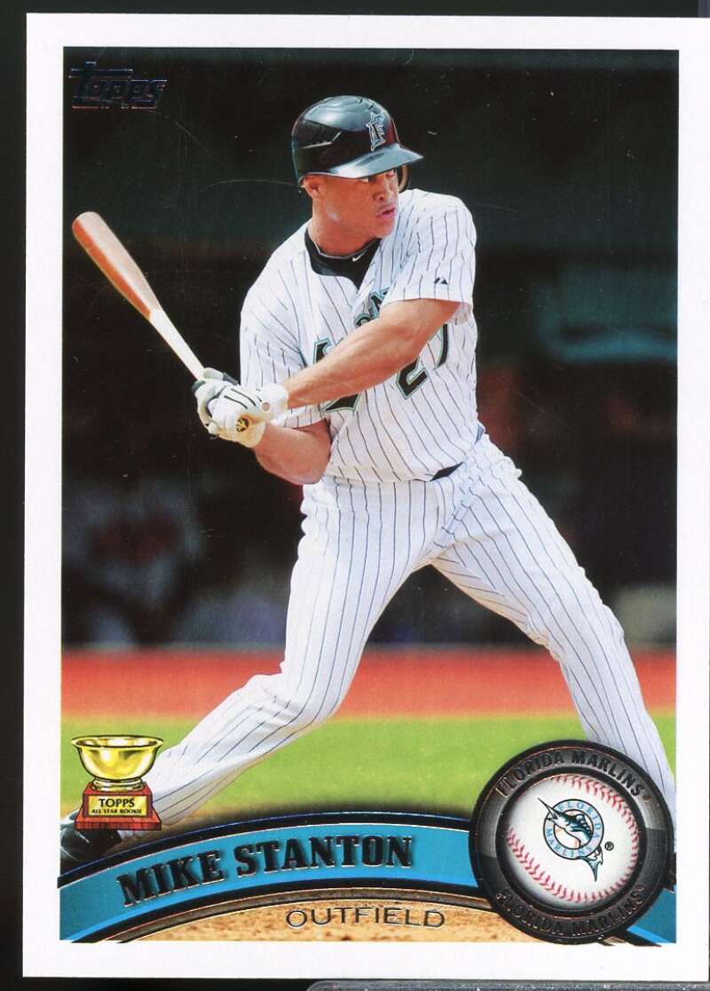 Mike Stanton Card 2011 Topps #135A  Image 1