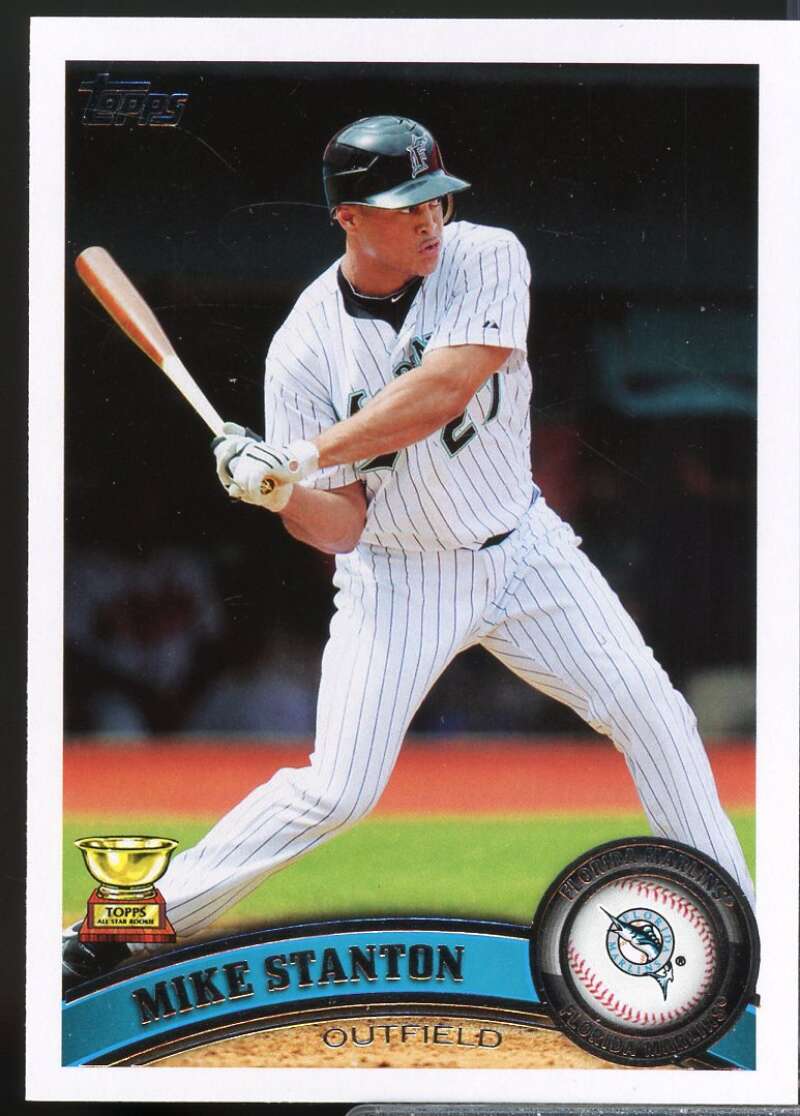 Mike Stanton Card 2011 Topps #135A  Image 1