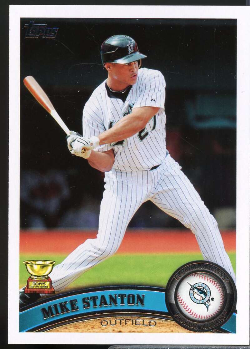 Mike Stanton Card 2011 Topps #135A  Image 1