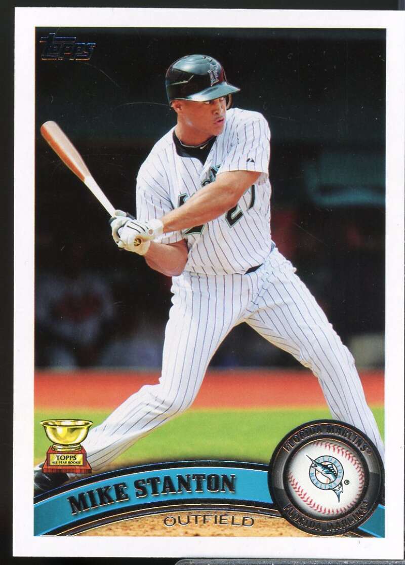 Mike Stanton Card 2011 Topps #135A  Image 1