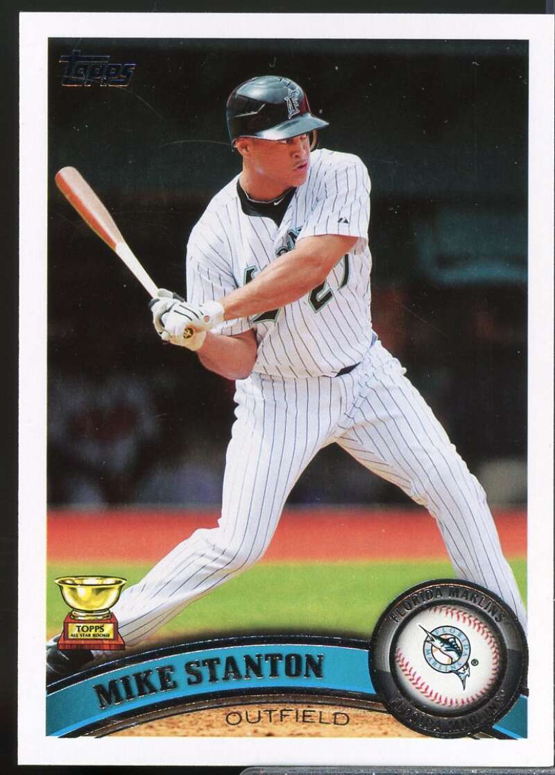 Mike Stanton Card 2011 Topps #135A  Image 1