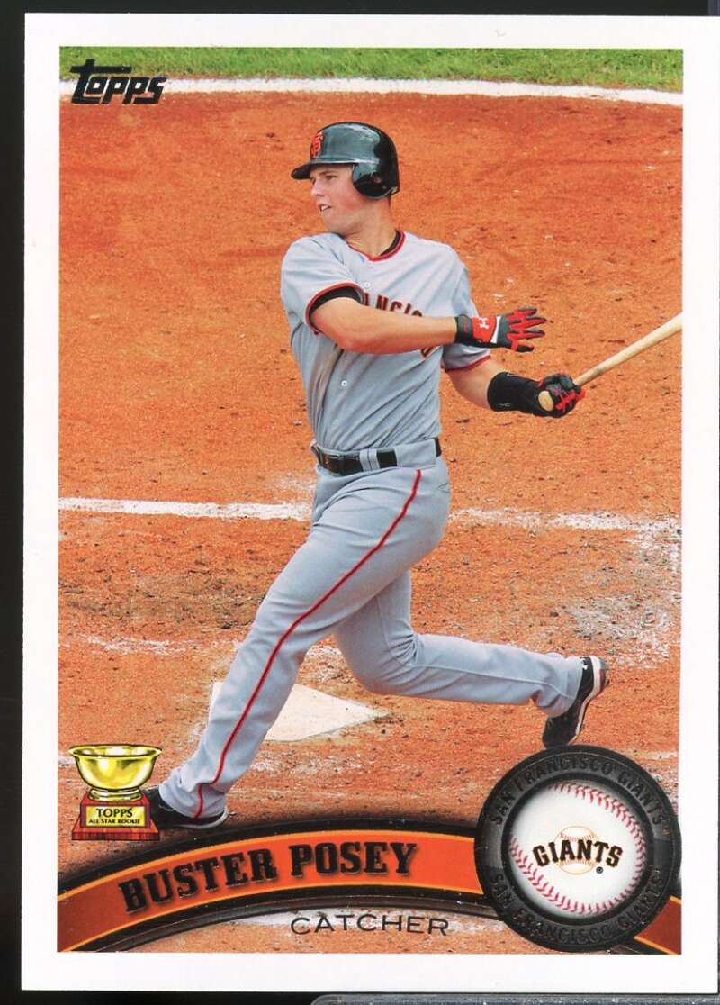 Buster Posey Card 2011 Topps #198A  Image 1