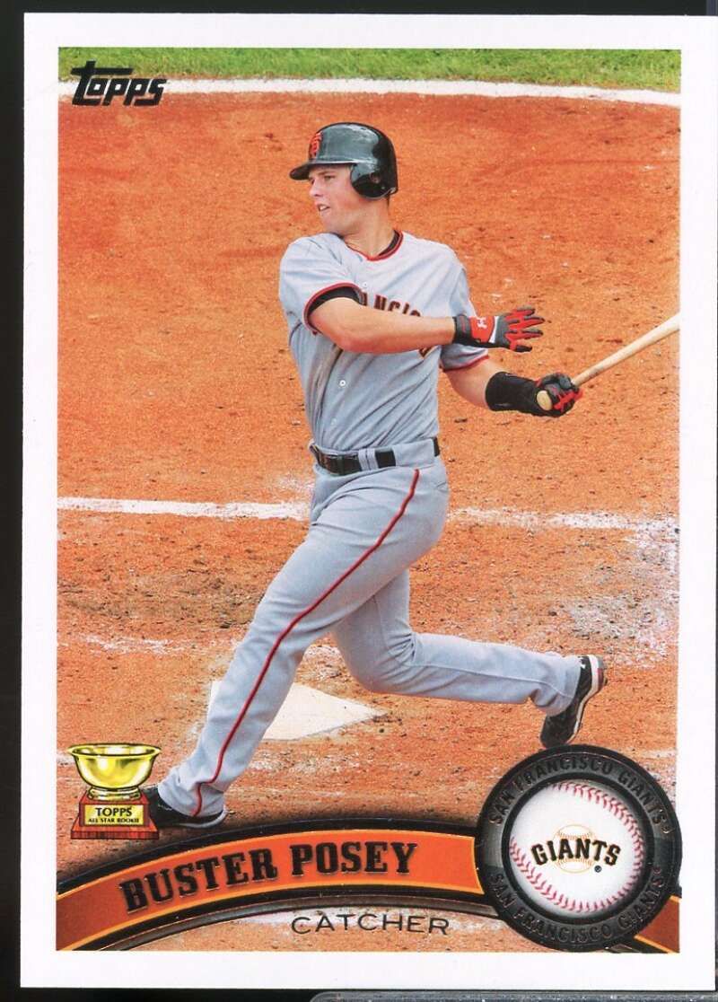 Buster Posey Card 2011 Topps #198A  Image 1
