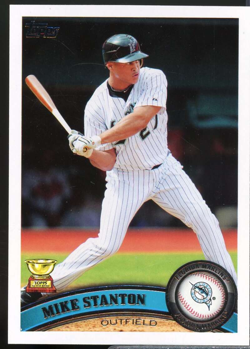Mike Stanton Card 2011 Topps #135A  Image 1
