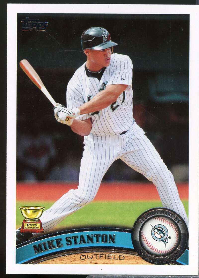 Mike Stanton Card 2011 Topps #135A  Image 1
