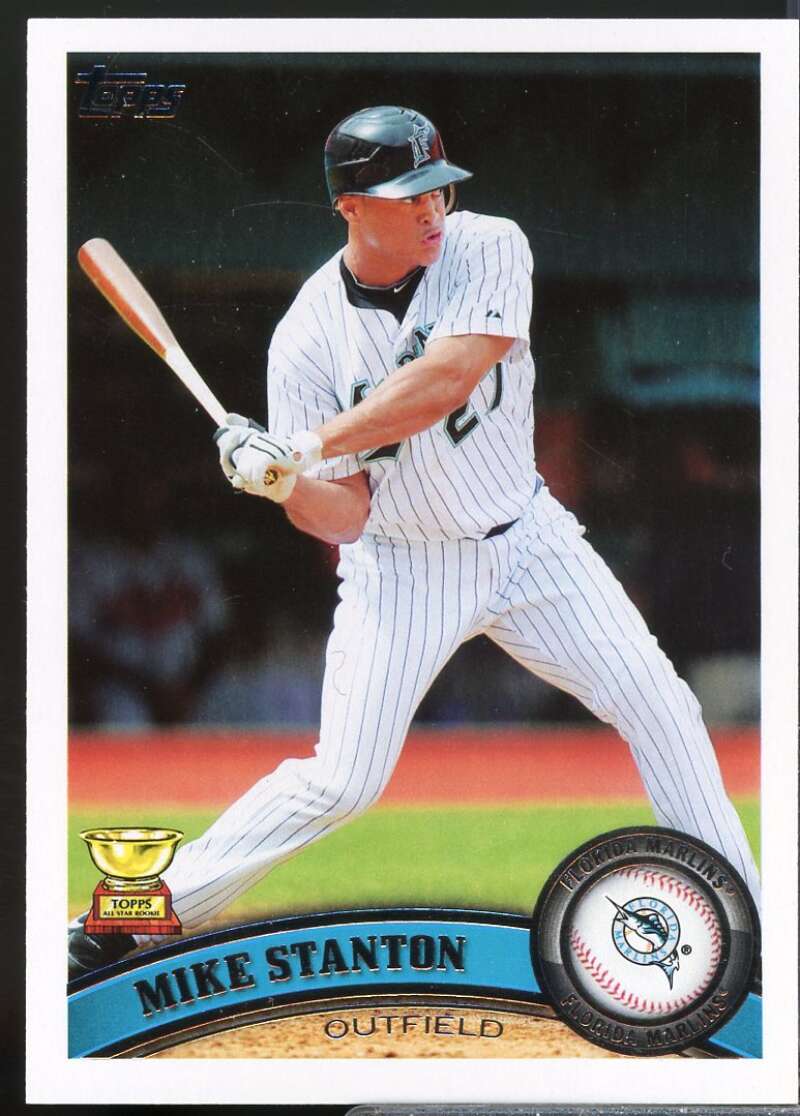 Mike Stanton Card 2011 Topps #135A  Image 1