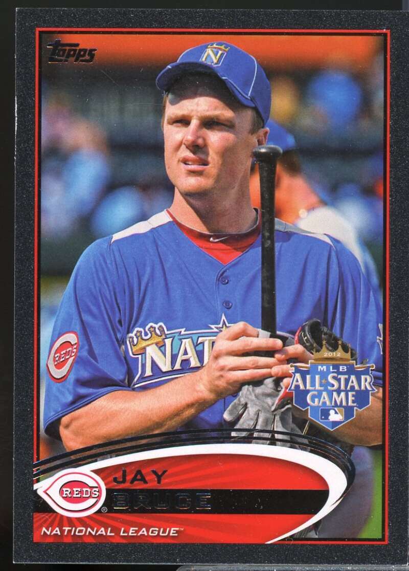 Jay Bruce Card 2012 Topps Update Black #US308  Image 1