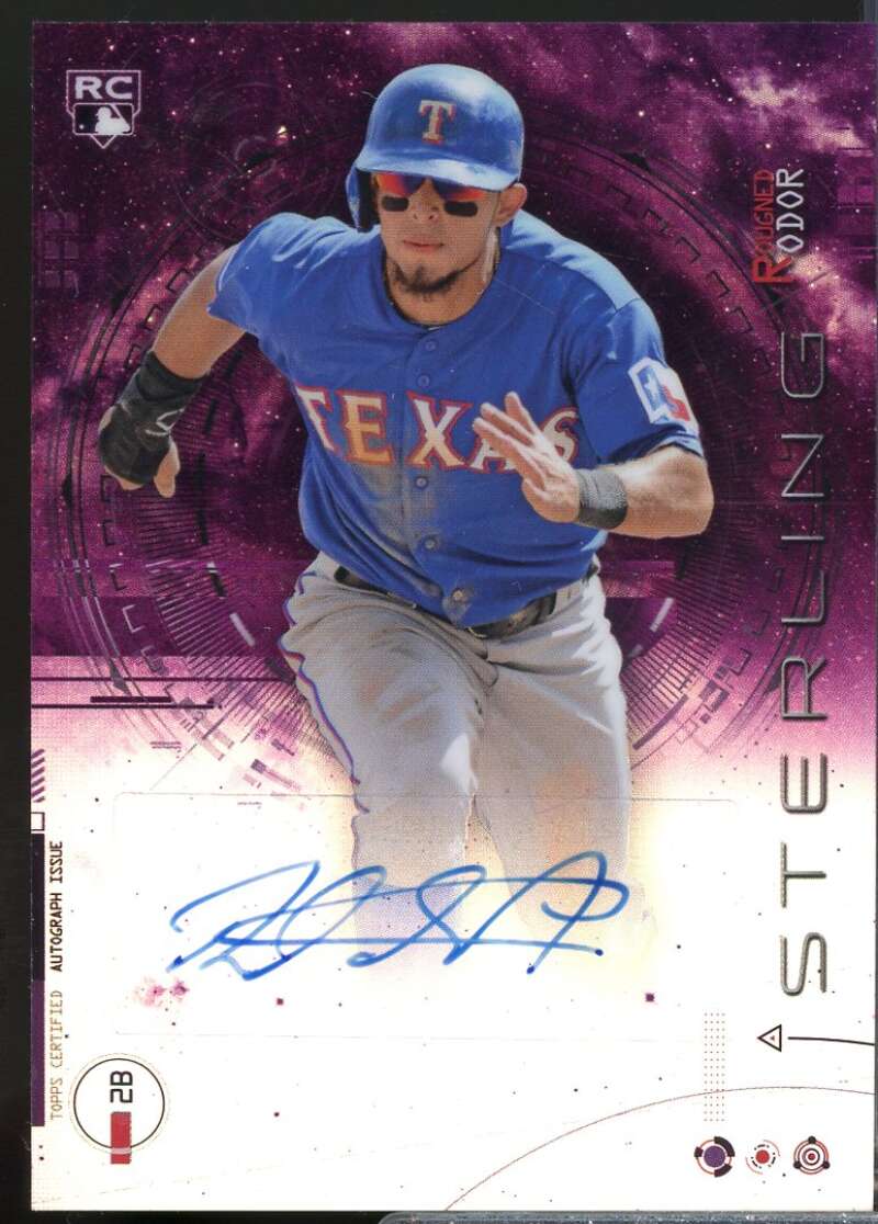 Rougned Odor 2014 Bowman Sterling Rookie Autographs Magenta Refractors #BSRARO  Image 1