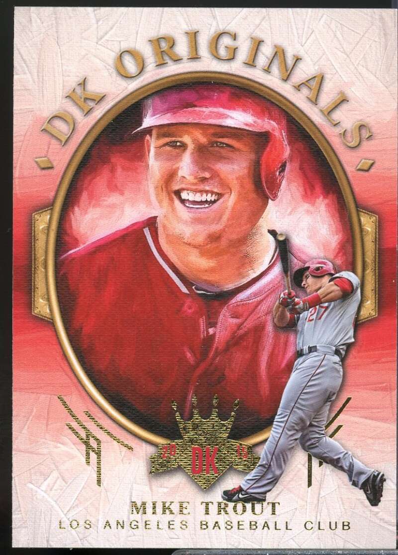 Mike Trout Card 2015 Diamond Kings DK Originals #1  Image 1