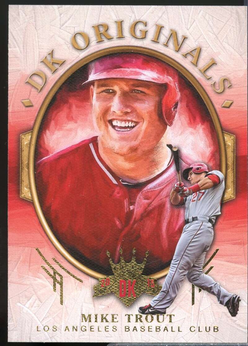 Mike Trout Card 2015 Diamond Kings DK Originals #1  Image 1