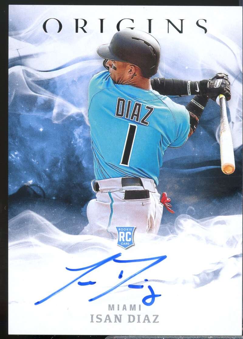 Isan Diaz Card 2020 Panini Origins Signatures #11  Image 1