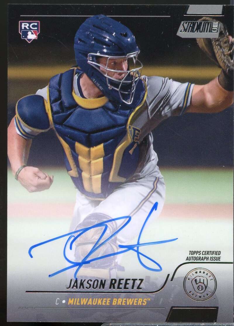 Jakson Reetz Card 2022 Stadium Club Autographs #SCBAJRE  Image 1