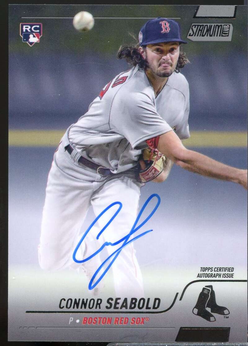 Connor Seabold Card 2022 Stadium Club Autographs #SCBACS  Image 1