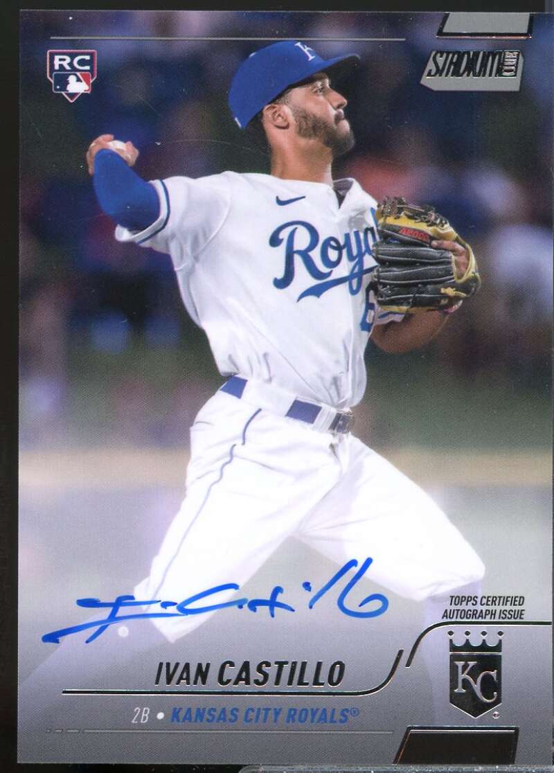 Ivan Castillo Card 2022 Stadium Club Autographs #SCBAIC  Image 1