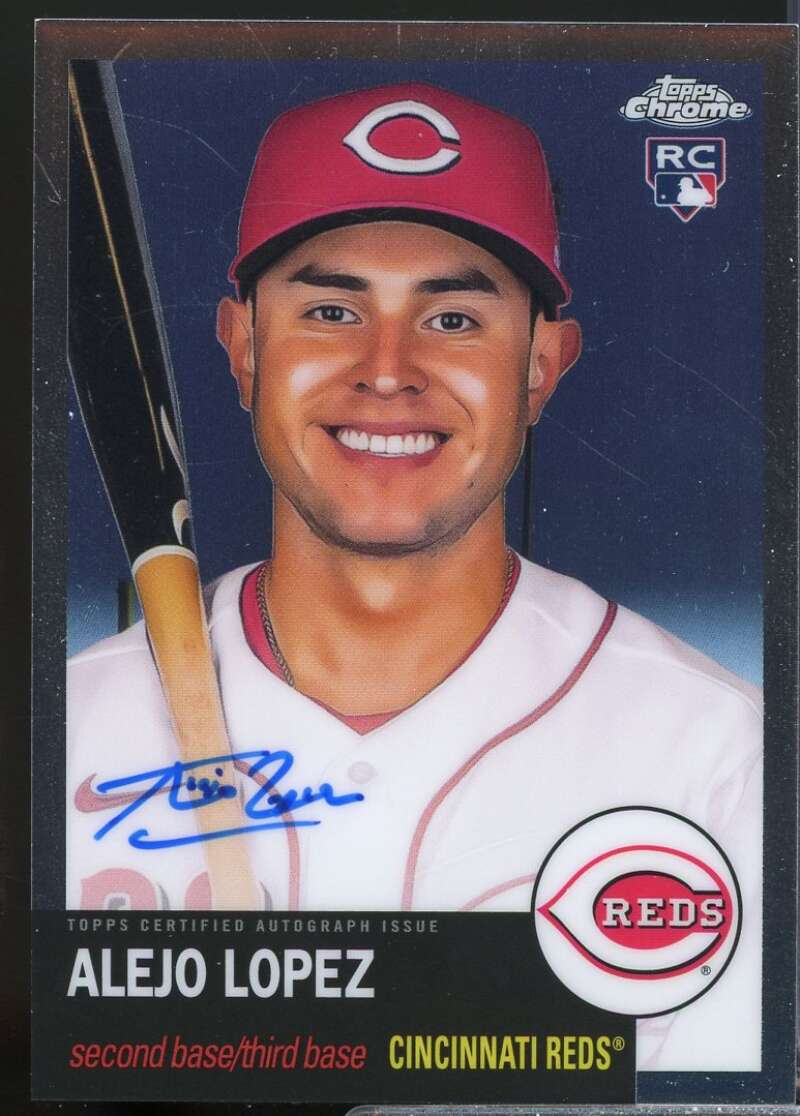 Alejo Lopez Card 2022 Topps Chrome Platinum Anniversary Autographs #CPAAL  Image 1
