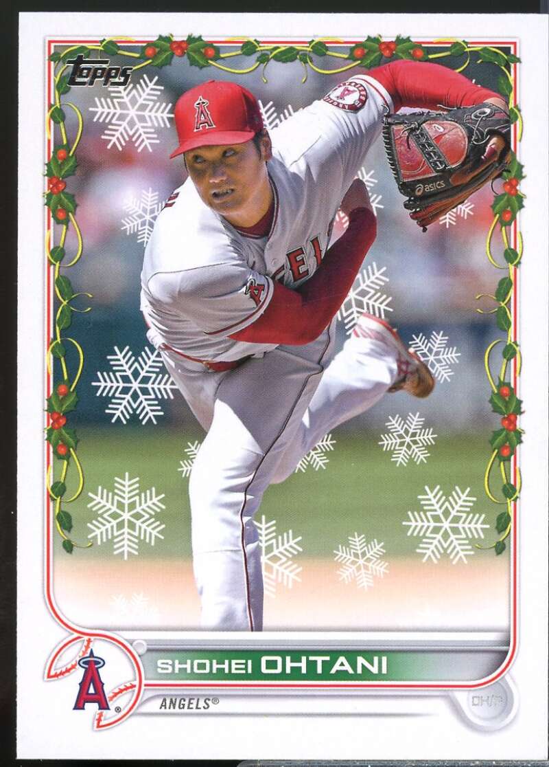 Shohei Ohtani Card 2022 Topps Holiday #HW100  Image 1