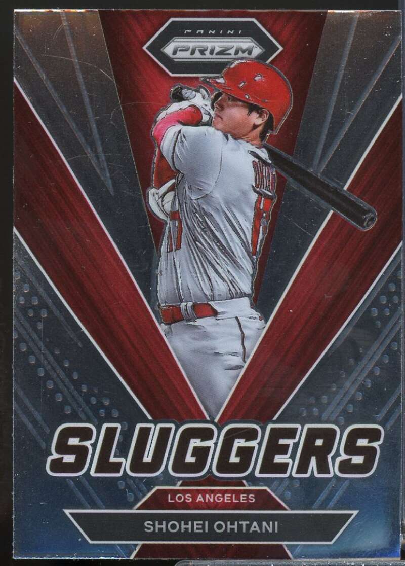 Shohei Ohtani Card 2022 Panini Prizm Sluggers #7  Image 1