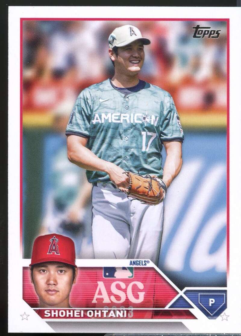 Shohei Ohtani Card 2023 Topps Update '23 All-Star Game #ASG31  Image 1