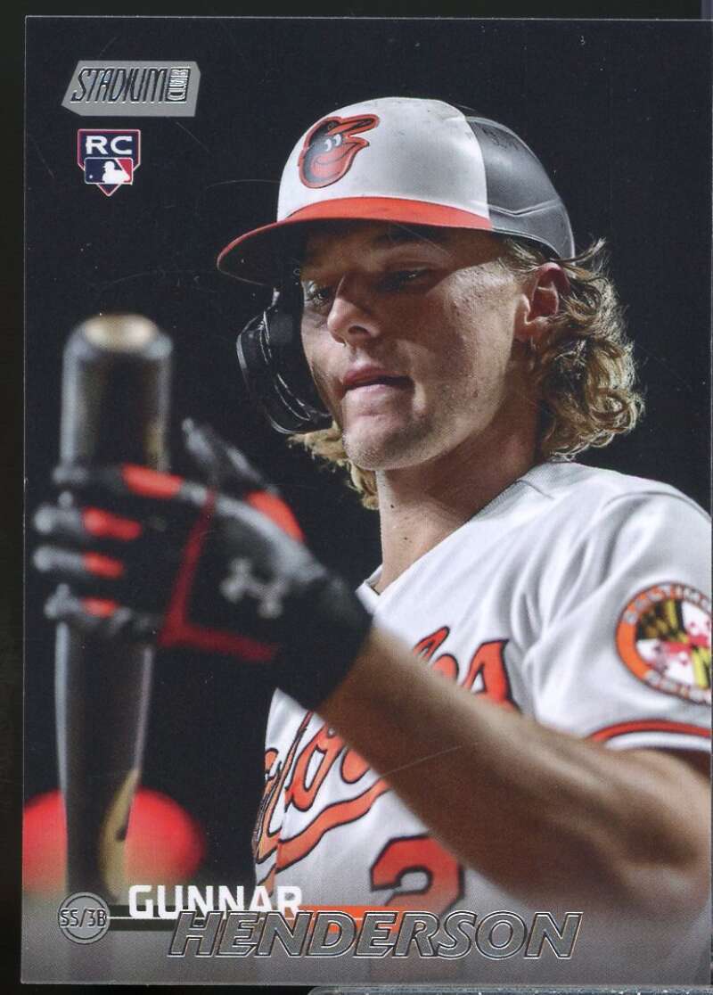 Gunnar Henderson Rookie Card 2023 Stadium Club #19  Image 1