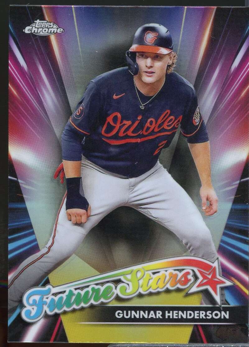 Gunnar Henderson Card 2024 Topps Chrome Future Stars #FS2  Image 1
