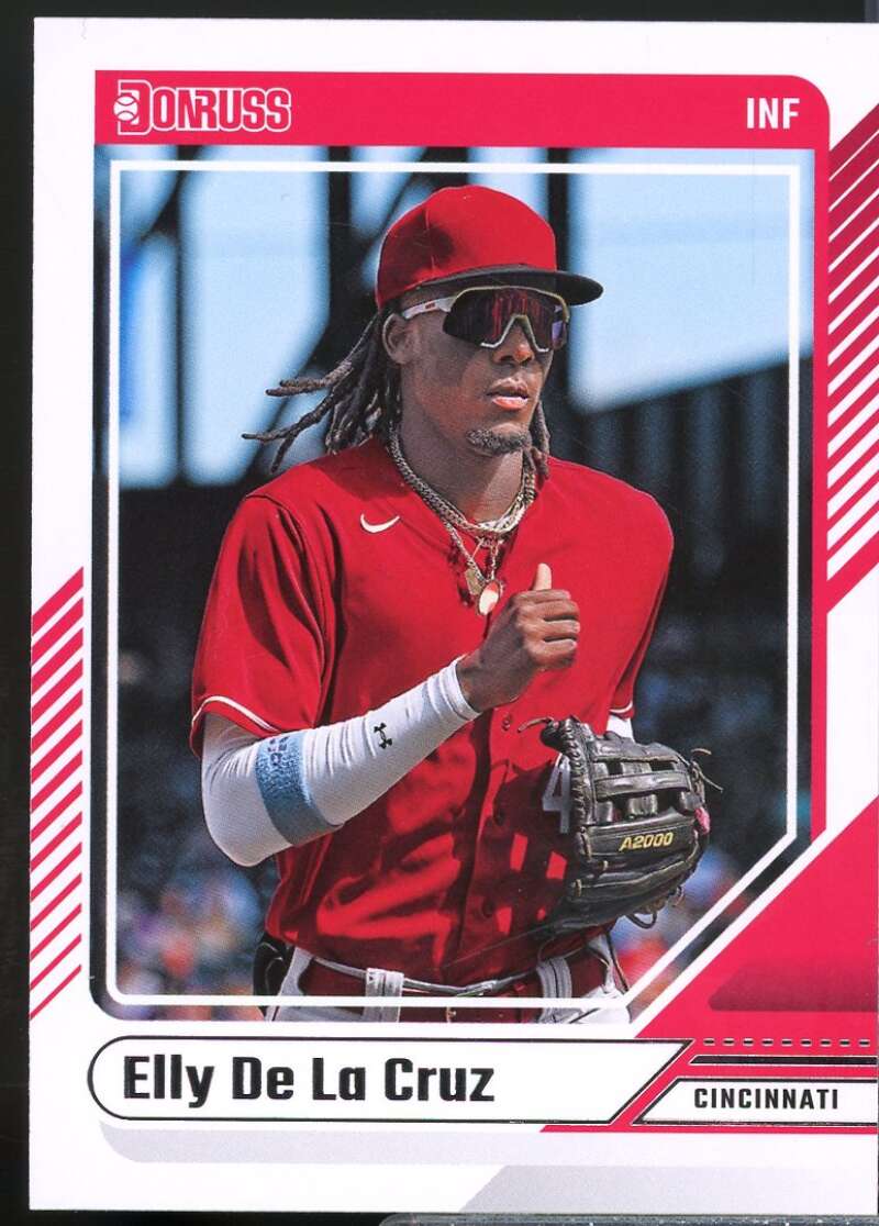 Elly De La Cruz Rookie Card 2024 Donruss #18  Image 1