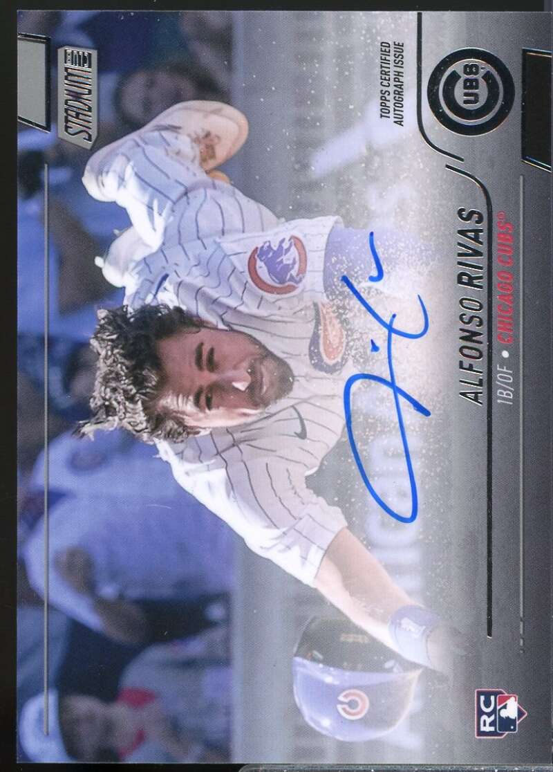Alfonso Rivas Card 2022 Stadium Club Autographs #SCBAARI  Image 1