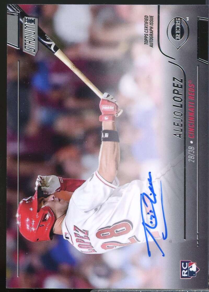 Alejo Lopez Card 2022 Stadium Club Autographs #SCBAAL  Image 1