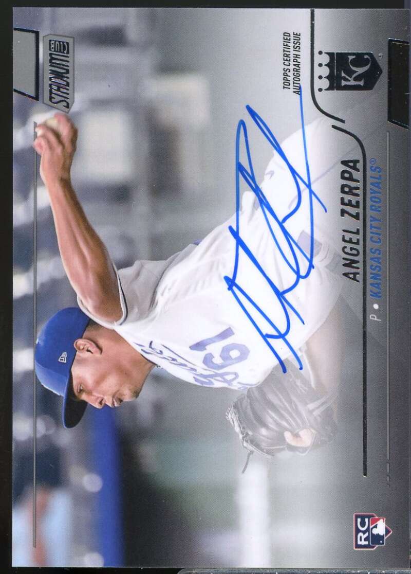 Angel Zerpa Card 2022 Stadium Club Autographs #SCBAAZ  Image 1