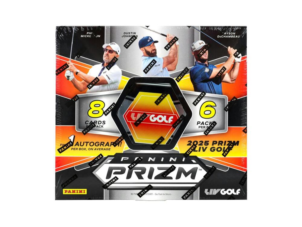 2025 Panini Prizm LIV Golf Hobby Box Image 1