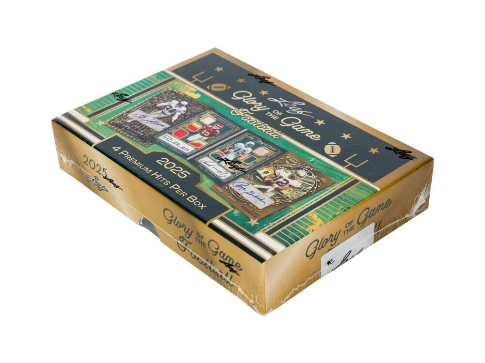 2025 Leaf Glory of the Game Football Hobby Box Image 2