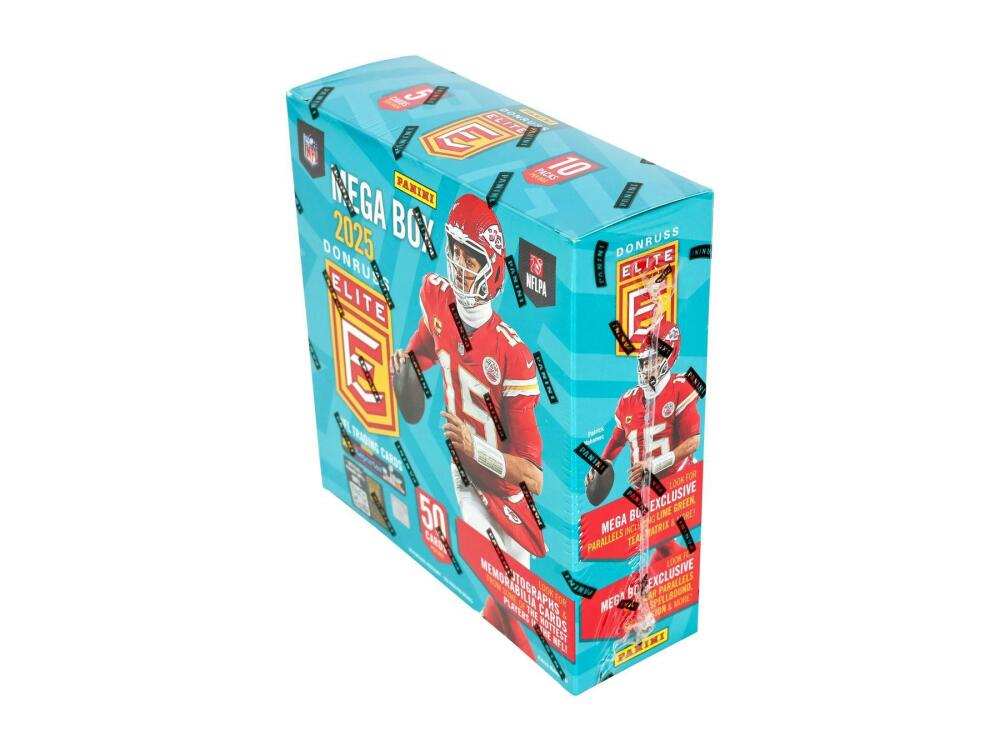 2025 Panini Donruss Elite Football Mega Box (Lavendar Parallels!) Image 2