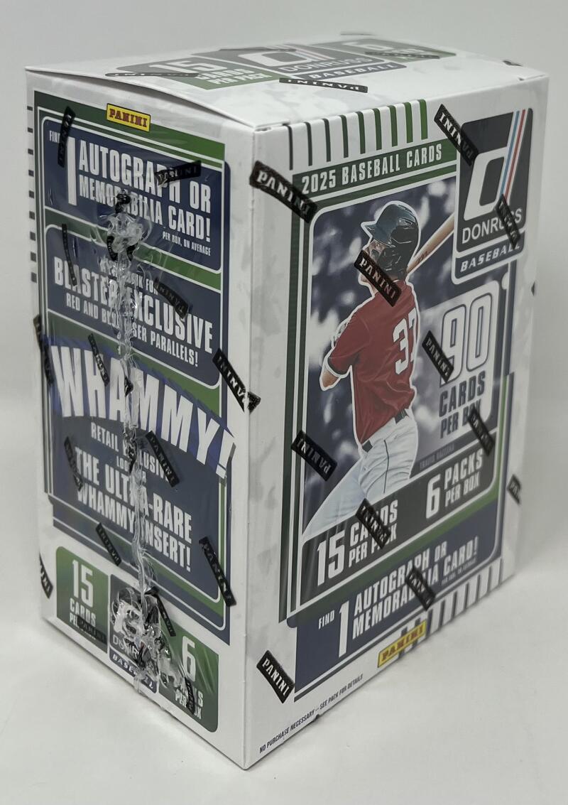 2025 Panini Donruss Baseball Blaster Box  ( Red and Blue Laser Parallels) Image 1