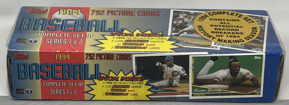 1994 Topps Christmas Factory Baseball Set Image 1