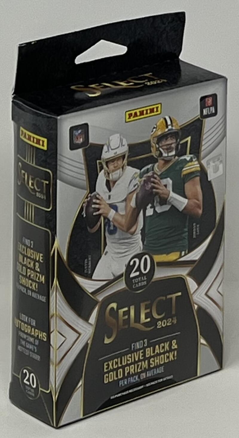 2024 Panini Select Football Hanger Box ( Black and Gold Prizms Shock) Image 1