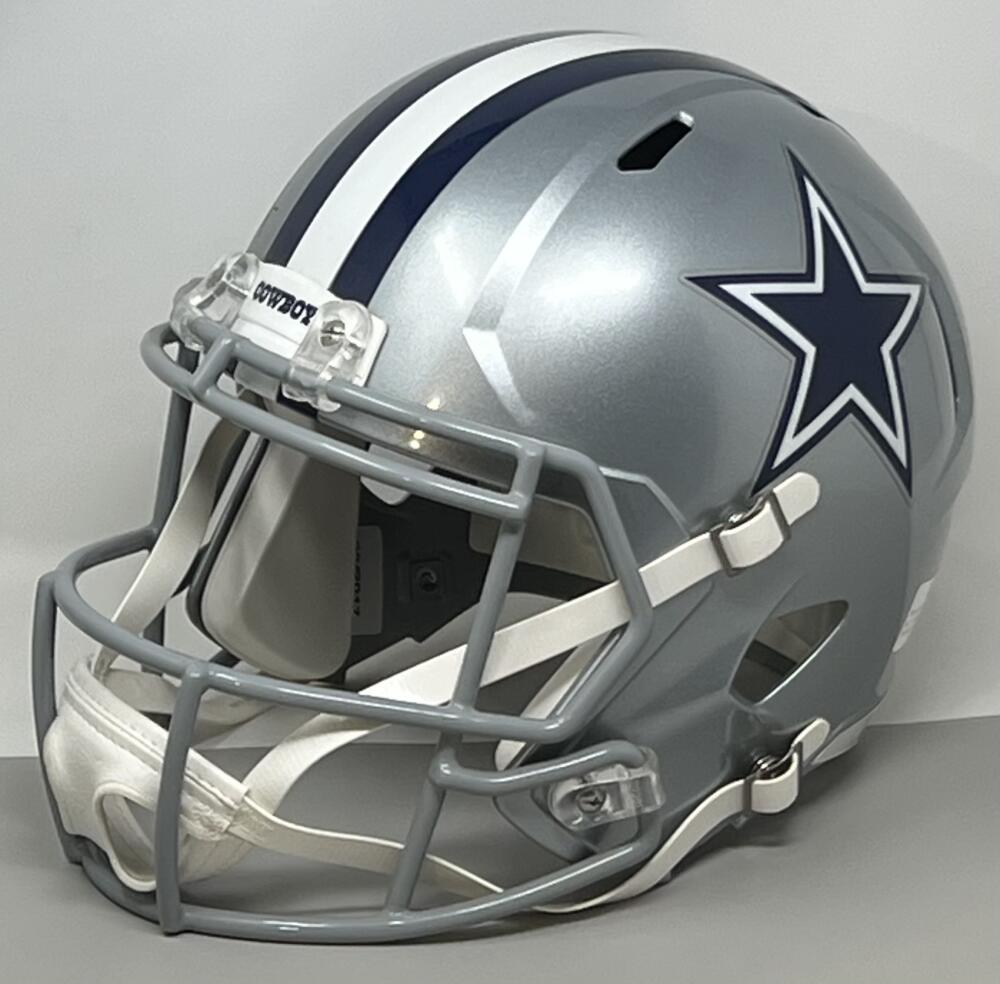 Dak Prescott  Autograph Signed Cowboys Full Size Replica Helmet JSA Authentic Image 2