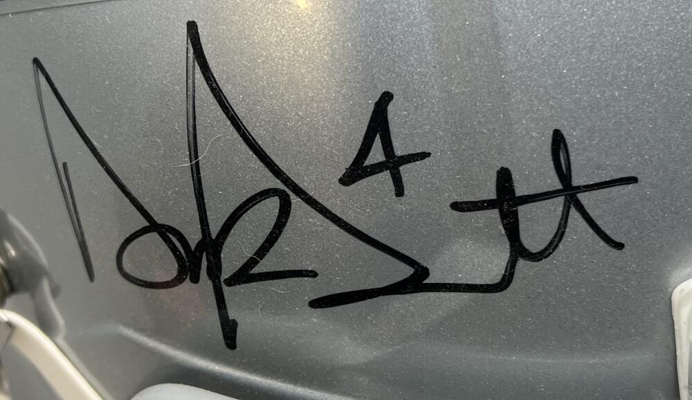 Dak Prescott  Autograph Signed Cowboys Full Size Replica Helmet JSA Authentic Image 4