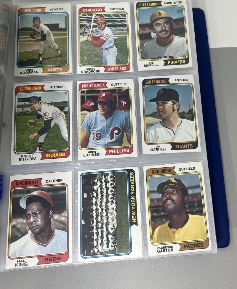 1974 Topps Baseball Complete Binder Set 1-660  Nolan Ryan  Image 3