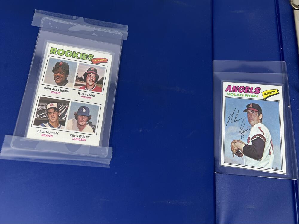1977 Topps Baseball Complete Binder Set 1-660  Dale Murphy / Andre Dawson RC Image 3