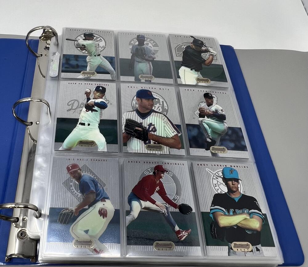 1995 Bowman's Best  Baseball Complete Binder Set 1-195 Image 2