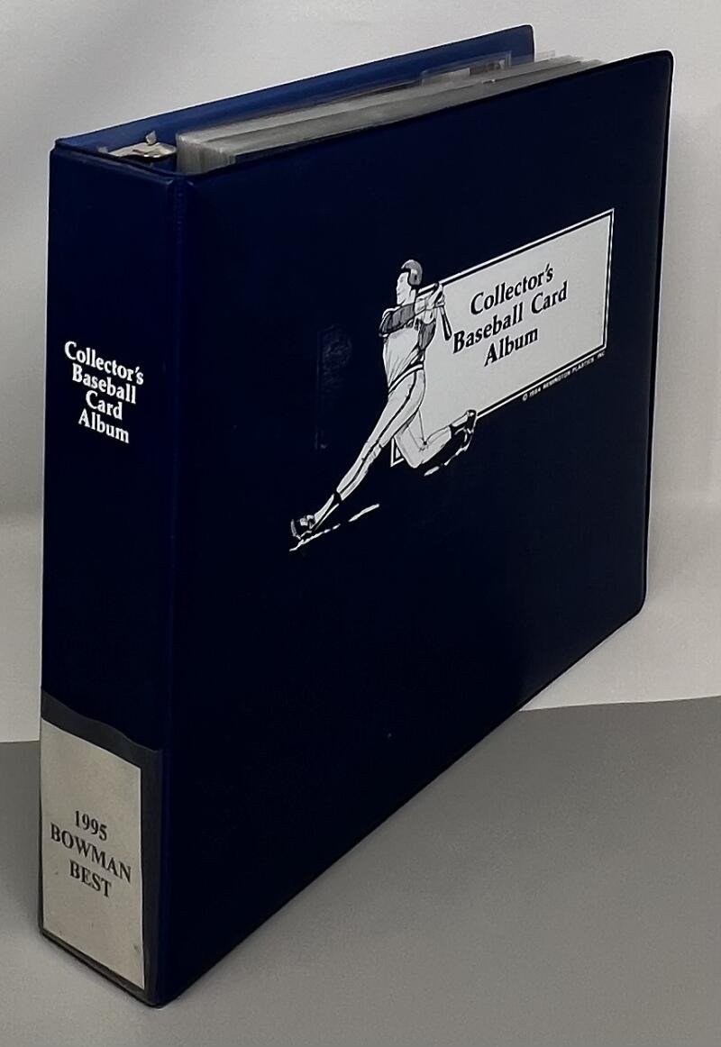 1995 Bowman's Best  Baseball Complete Binder Set 1-195 Image 4