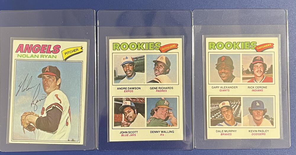 1977 Topps Baseball Complete Binder Set 1-660  Dale Murphy / Andre Dawson RC Image 6