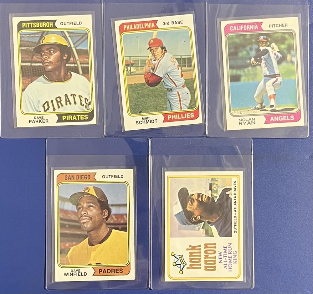 1974 Topps Baseball Complete Binder Set 1-660  Nolan Ryan  Image 5