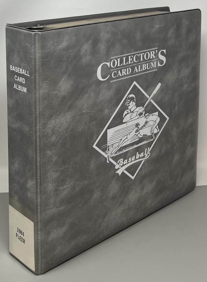 1984 Fleer Baseball Complete Binder Set 1-660  Don Mattingly / Strawberry Rookie Image 2