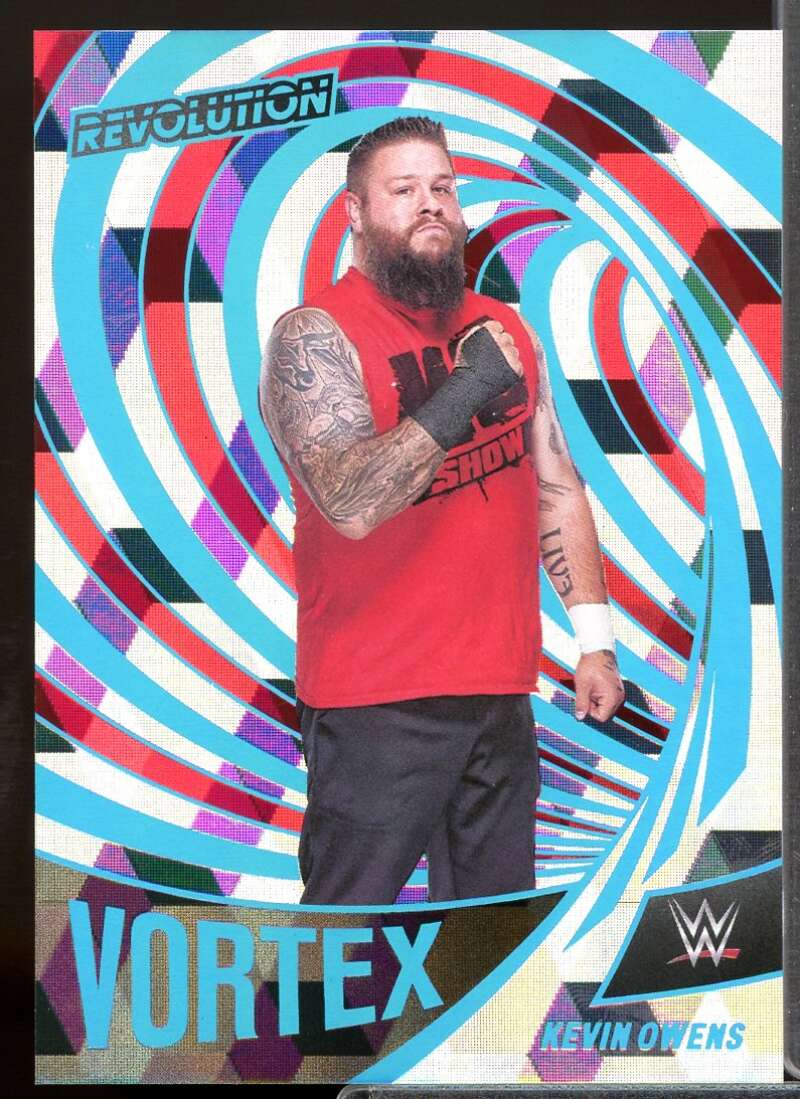 Kevin Owens Card 2022 Revolution WWE Vortex Cubic #27  Image 1