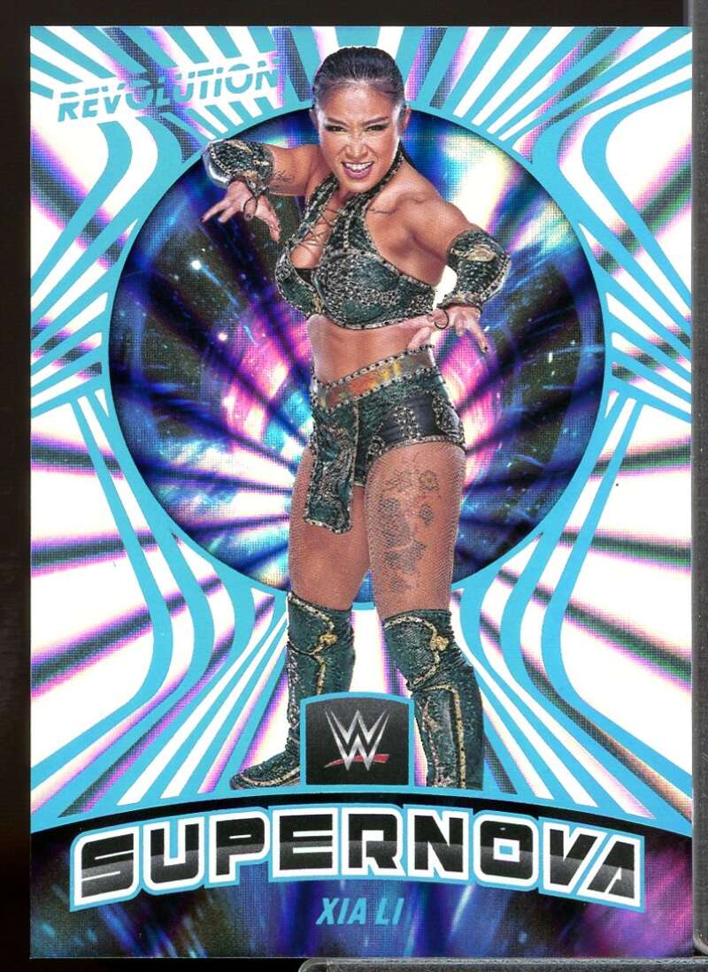 Xia Li Card 2022 Revolution WWE Supernova Sunburst #14  Image 1