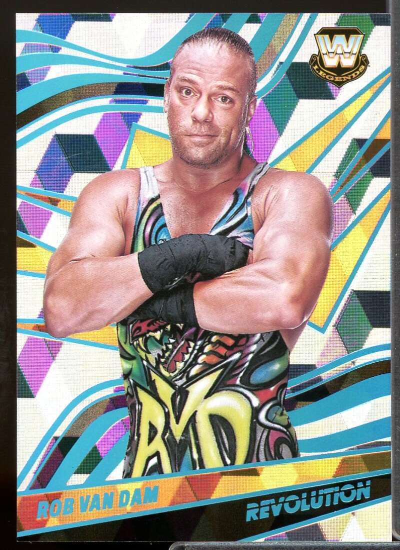 Rob Van Dam Card 2022 Revolution WWE Cubic #121  Image 1