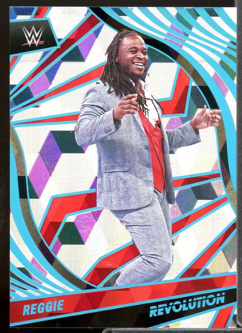 Reggie Card 2022 Revolution WWE Cubic #78  Image 1