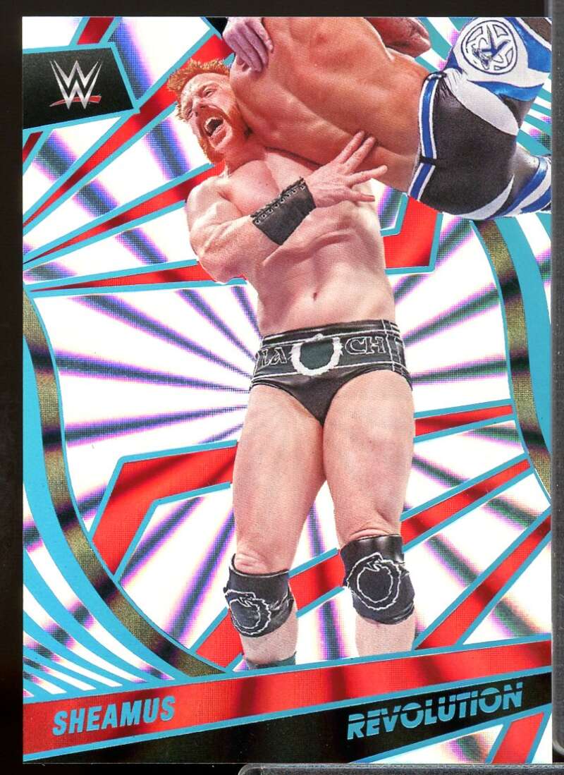 Sheamus Card 2022 Revolution WWE Sunburst #44  Image 1
