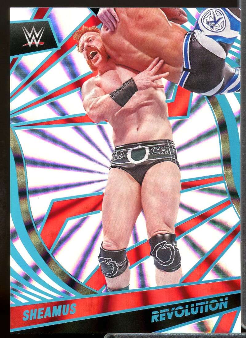 Sheamus Card 2022 Revolution WWE Sunburst #44  Image 1